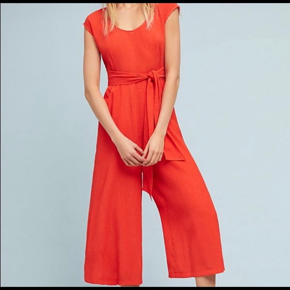 Anthropologie Abbey Jumpsuit NWOT